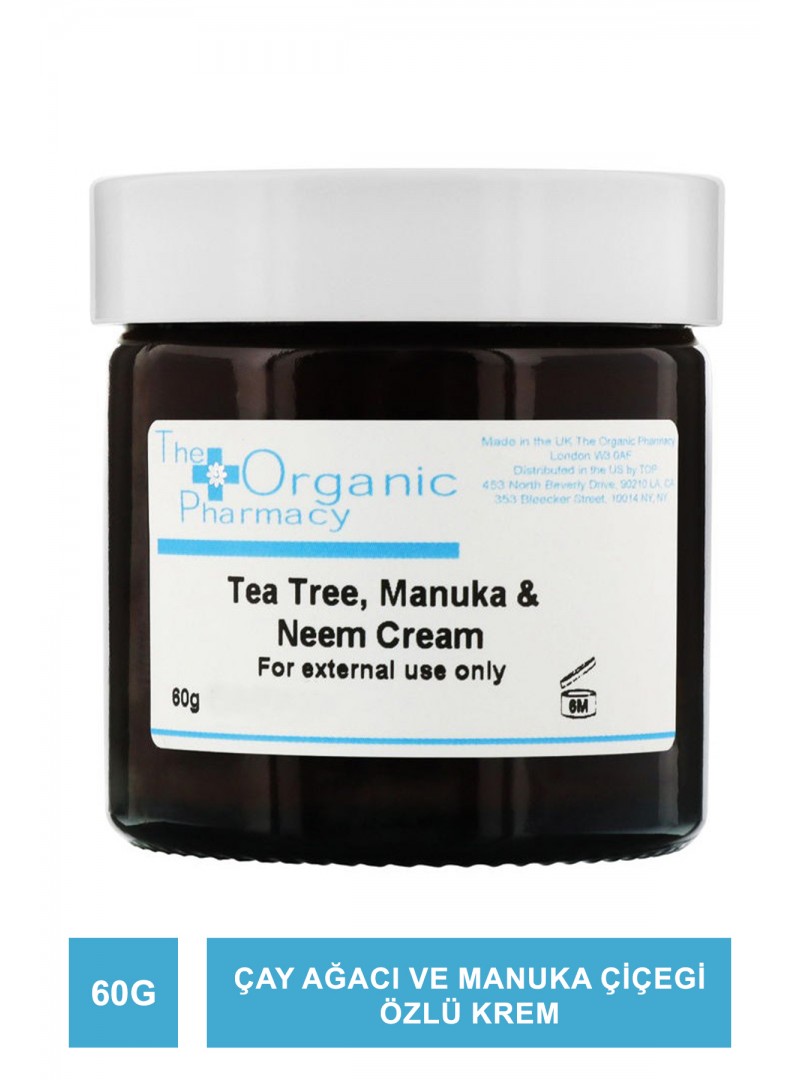 The Organic Pharmacy Tea Tree , Manuka & Neem Cream 60g
