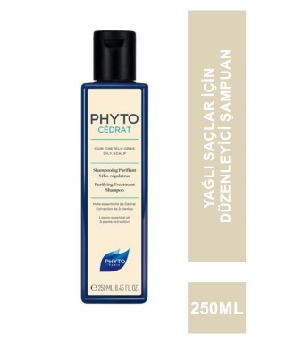 Phyto Phytocedrat Şampuan 250 ml - Yağlı Saçlar için Sebum Düzenleyici Şampuan