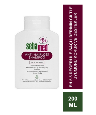 Sebamed Anti Hair Loss Saç Dökülmesine Karşı Şampuan 200 ml