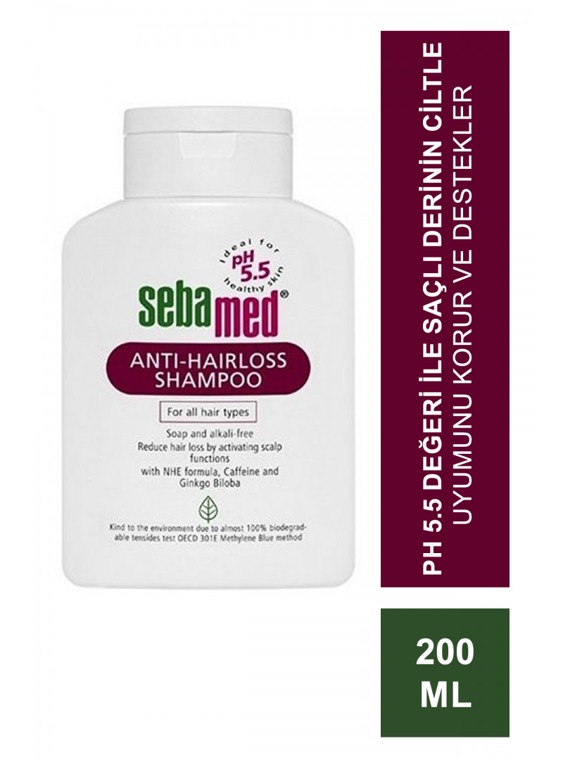 Sebamed Anti Hair Loss Saç Dökülmesine Karşı Şampuan 200 ml