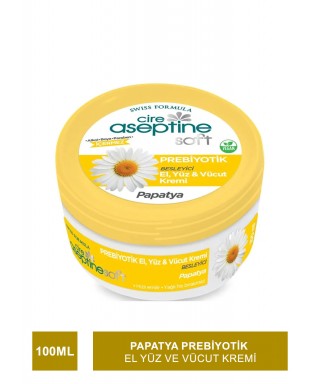 Cire Aseptine Soft Prebiyotik Papatya El, Yüz Ve Vücut Kremi100 Ml