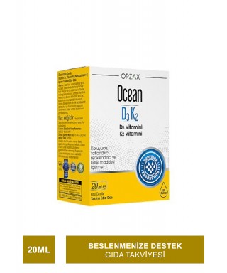 Ocean D3K2 Damla 20ml (S.K.T 05-2024)