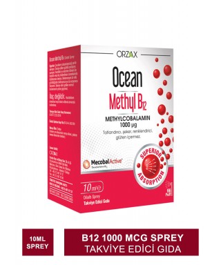 Ocean Methyl  B12 1000 MCG Sprey 10 ML (S.K.T 04-2024)