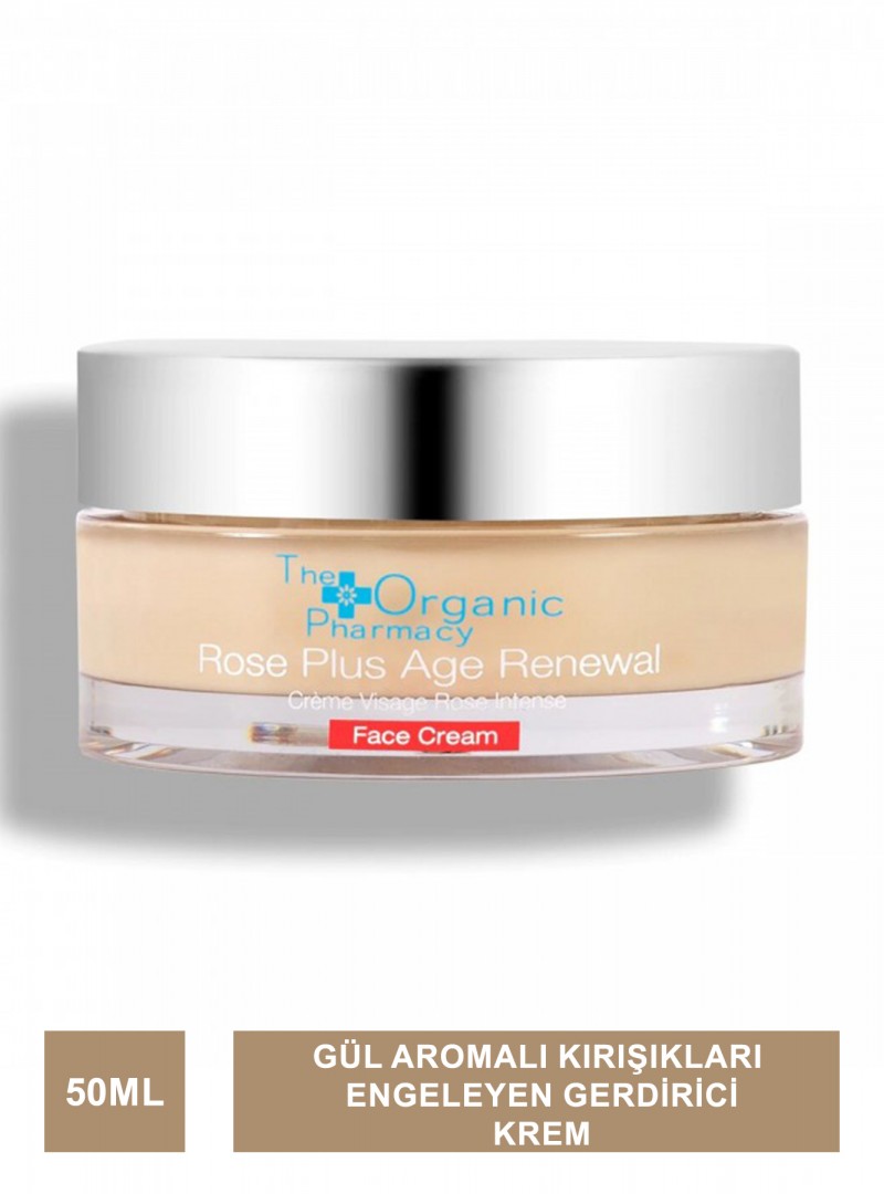 The Organic Pharmacy Rose Plus Age Renewal Anti-Ageing Face Cream 50 ml