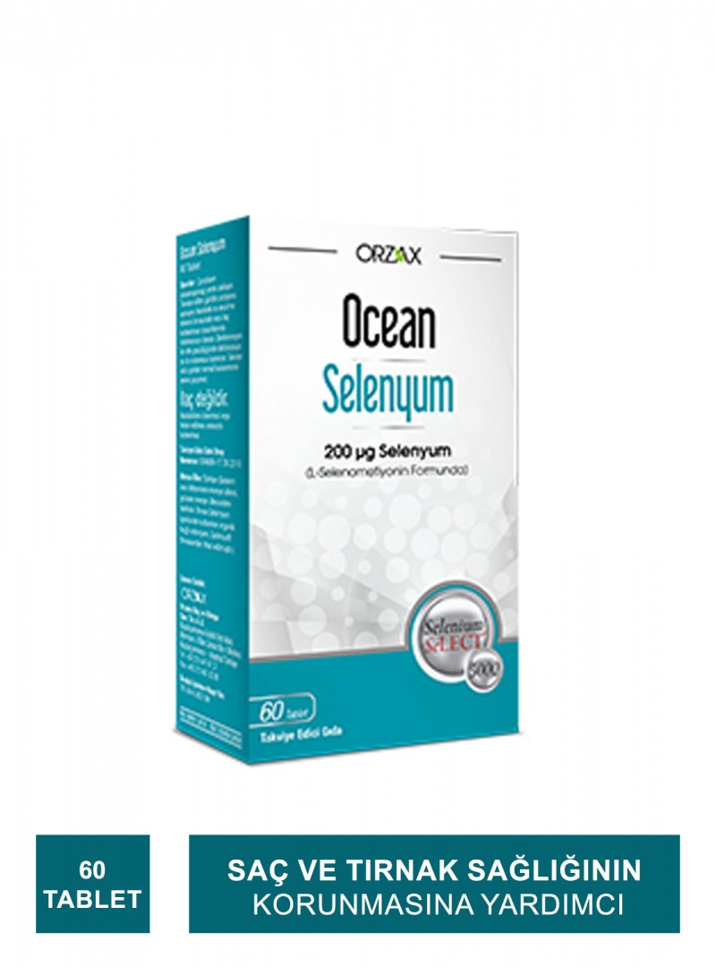 Ocean Selenyum 200 mg 60 Tablet (S.K.T 09-2025)