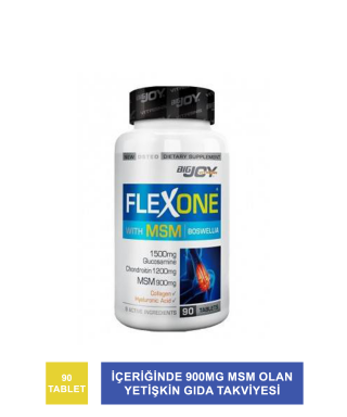 Bigjoy Vitamins Flexone with MSM Boswellia 90 Tablet