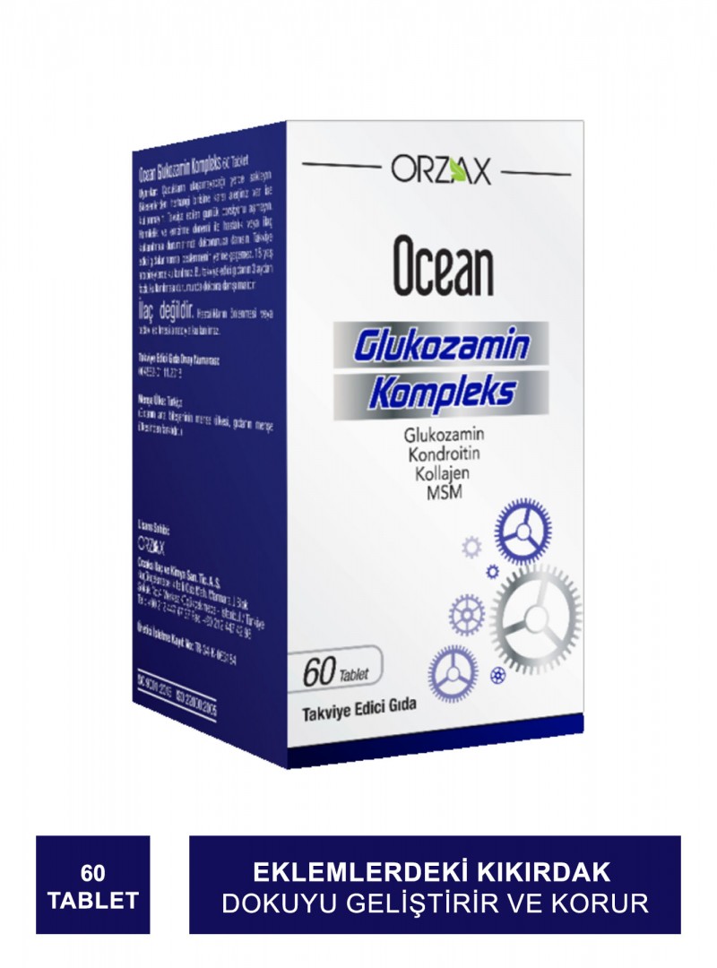 Ocean Glukozamine Complex 60 Tablet (S.K.T 09-2025)