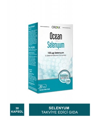 Ocean Selenyum 100 mg 30 Kapsül
