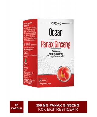 Ocean Panax Ginseng 60 Kapsül (S.K.T 01-2025)
