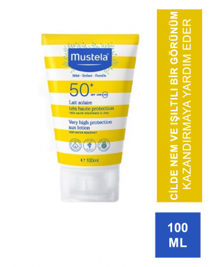 Mustela Very High Protection SPF 50+ Sun Lotion 100 ml (S.K.T 11-2024)