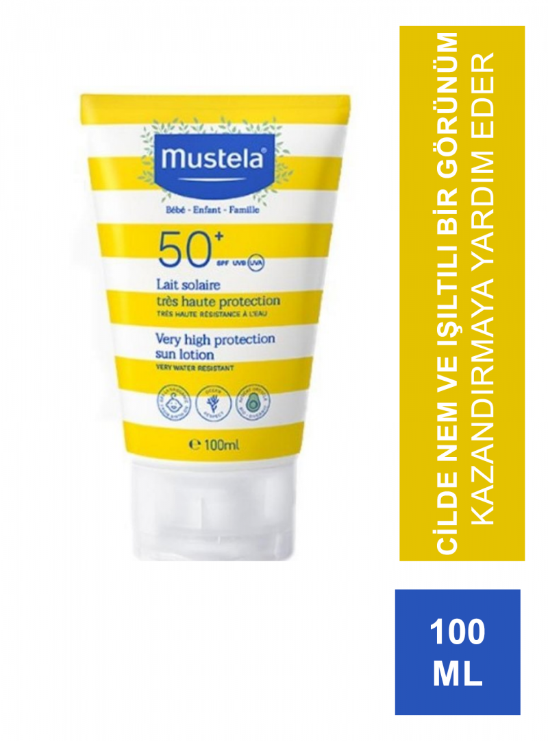 Mustela Very High Protection SPF 50+ Sun Lotion 100 ml (S.K.T 11-2024)