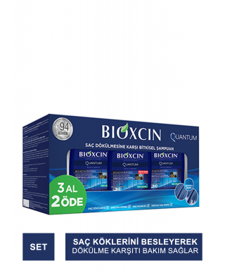 Bioxcin Quantum Şampuan Yağlı Saçlar 3 al 2 öde