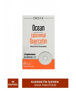 Ocean Lipozomal Quercetin 100 mg 60 Kapsül (S.K.T 09-2024)