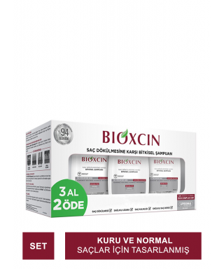 Bioxcin Klasik Şampuan Kuru-Normal Saçlar 3 al 2 öde