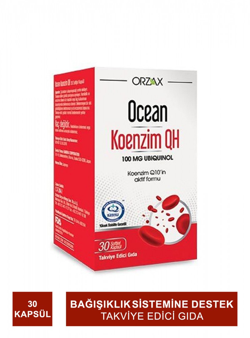 Ocean Koenzim QH 30 Kapsül (S.K.T 12-2024)