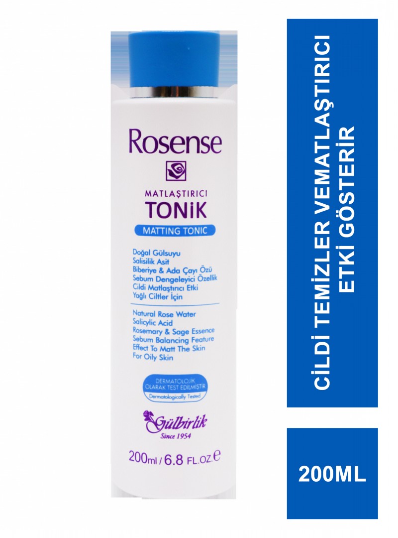 Rosense Matlaştırıcı Tonik 200 ml