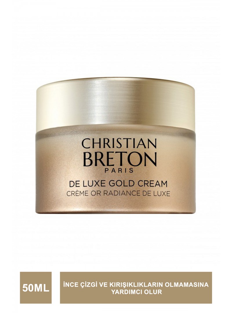 Christian Breton De Luxe Gold Cream  Altın ve Havyar Özlü Yaşlanma Karşıtı Krem 50 ml