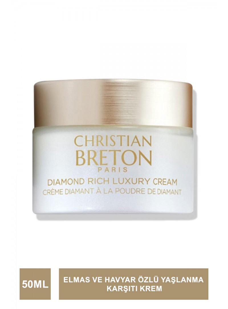 Christian Breton Dıamond Rich Pure Luxury Elmas ve Havyar Özlü Yüz Kremi 50 ml