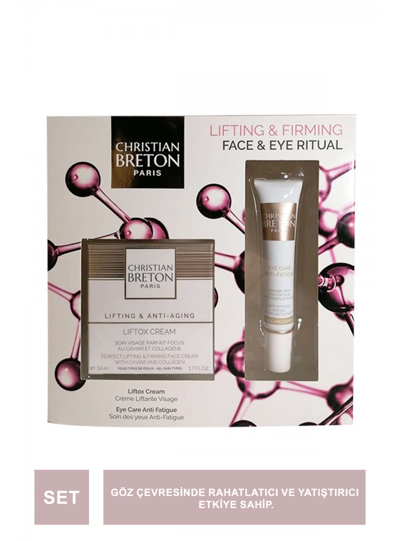 Christian Breton Liftox Face Cream&Eye Care Anti Fatigue Set