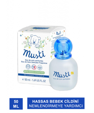 Mustela Musti Eau De Soin 50 ml Bebek Parfümü (S.K.T 02-2025)