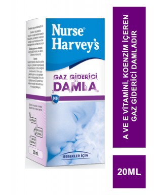 Nurse Harvey's Bitkisel Gaz Giderici Damla 20 ml