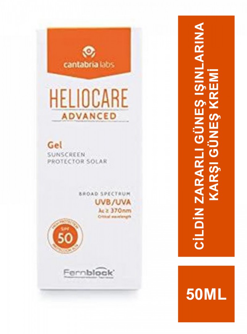 Heliocare Advanced SPF 50 Gel Güneş Kremi 50 ml