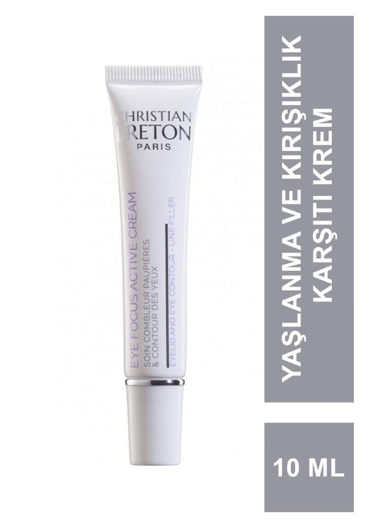 Christian Breton Eye Focus Active Cream Anında Çizgi Bulanıklaştırıcı Göz Kremi 10 ml