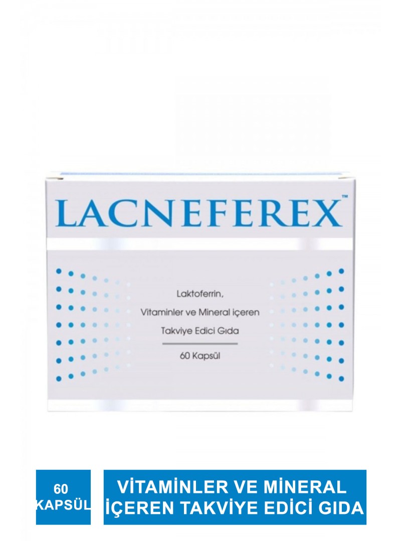 Imuneks Lacneferex Vitamin Ve Mineral İçeren Gıda Takviyesi 60 Kapsül