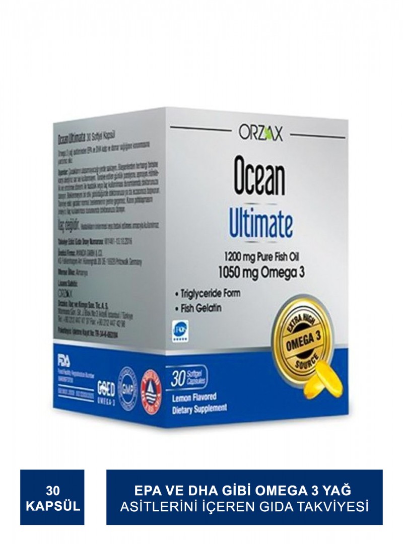 Ocean Ultimate 30 Kapsül (S.K.T 08-2023)