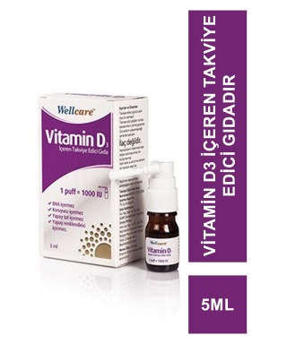 Wellcare Vitamin D3 1000 IU...