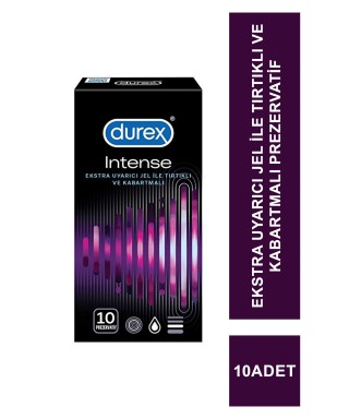 Durex Intense Prezervatif 10 Adet