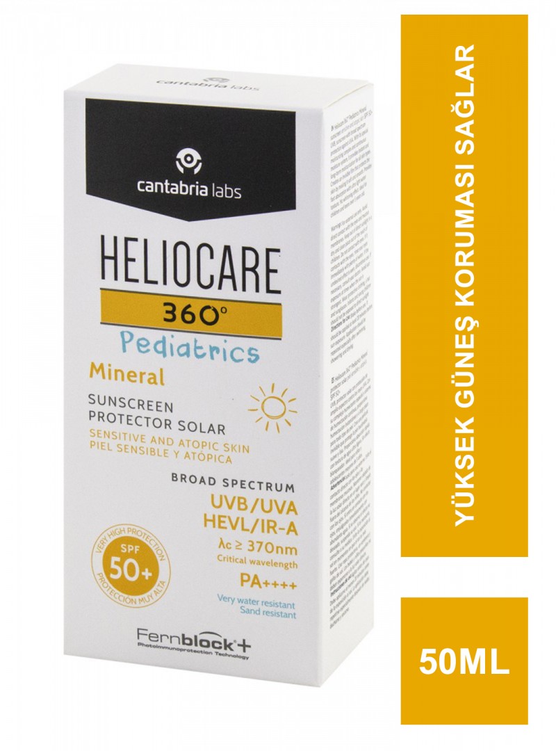 Heliocare 360 Pediatrics Mineral Spf50+ 50 ml Güneş Kremi