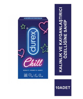 Durex Chill Prezervatif 10 Adet