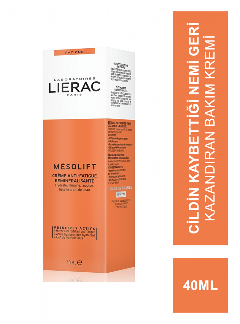 Lierac Mesolift Anti-Fatigue Canlandırıcı Bakım Kremi 40 ml