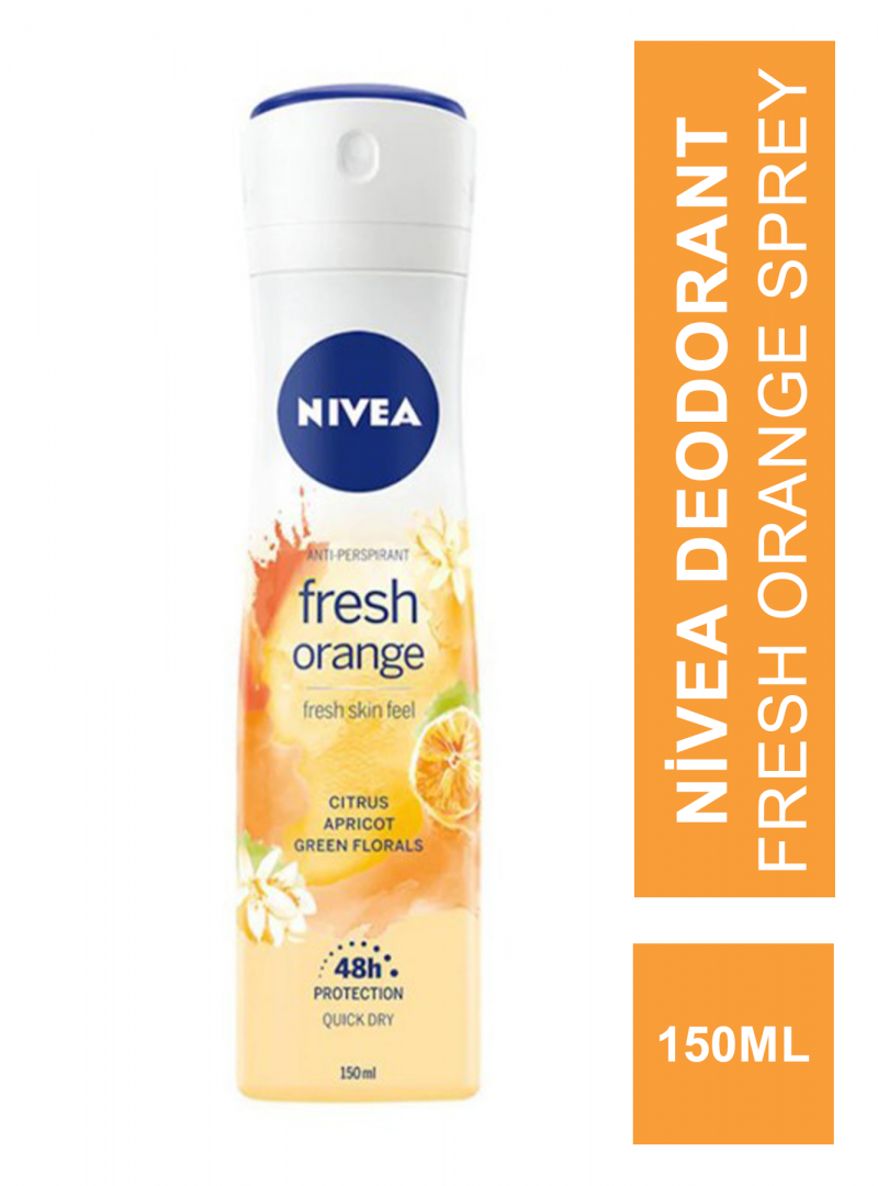 Nivea Deodorant Fresh Orange Sprey 150 Ml