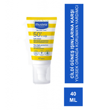 Mustela Very High Protection SPF 50+ Sun Lotion 40 ml (S.K.T 10-2024)