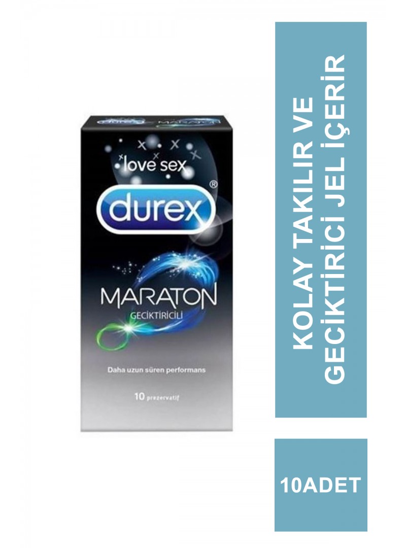 Durex Maraton Prezervatif 10 Adet