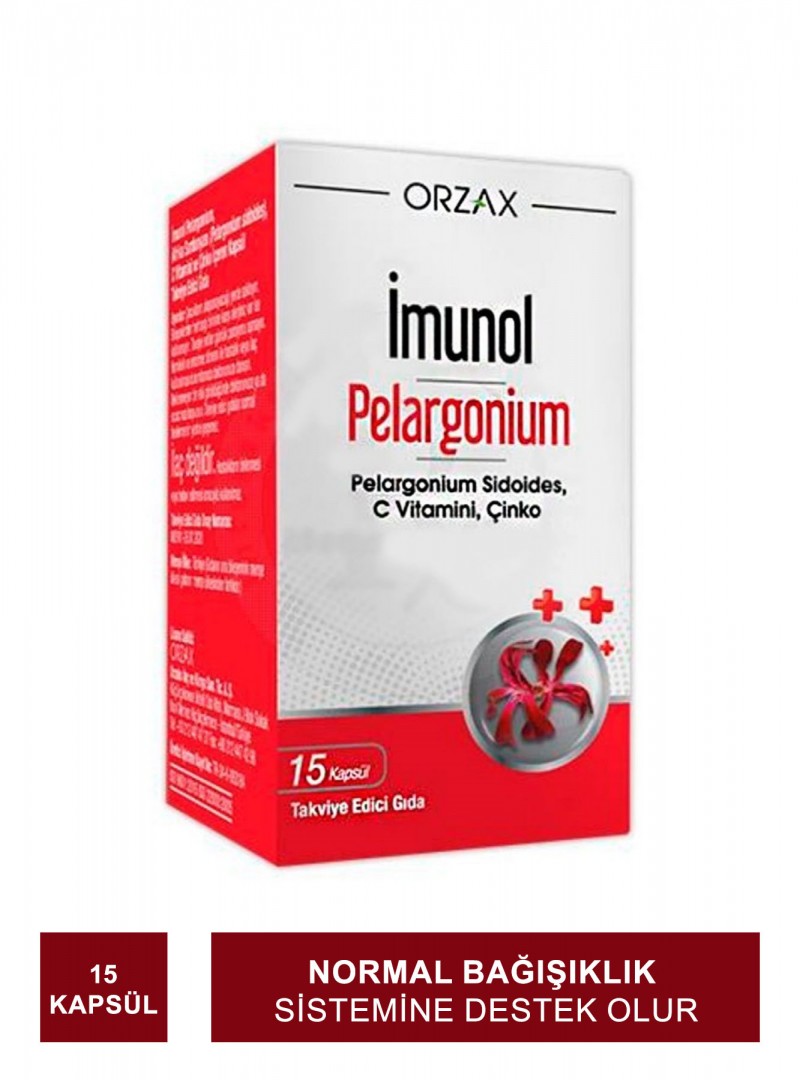 Ocean İmunol Pelargonium 15 Kapsül Takviye Edici Gıda