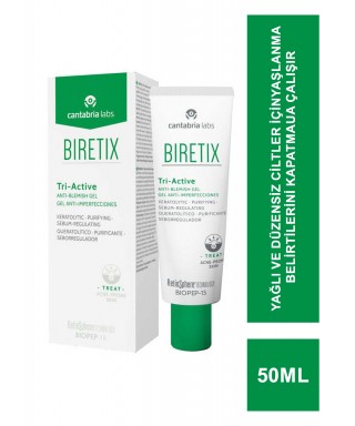 Biretix Tri-Active Anti Blemish Gel ( Leke Karşıtı Jel ) 50 ml