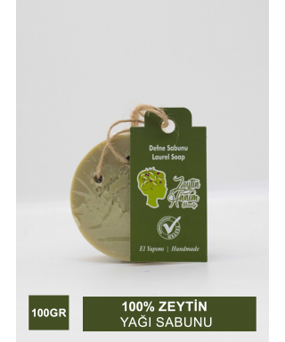 Zeytin Hanım Beauty %100 Zeytinyağı Sabunu - Defne - 100Gr