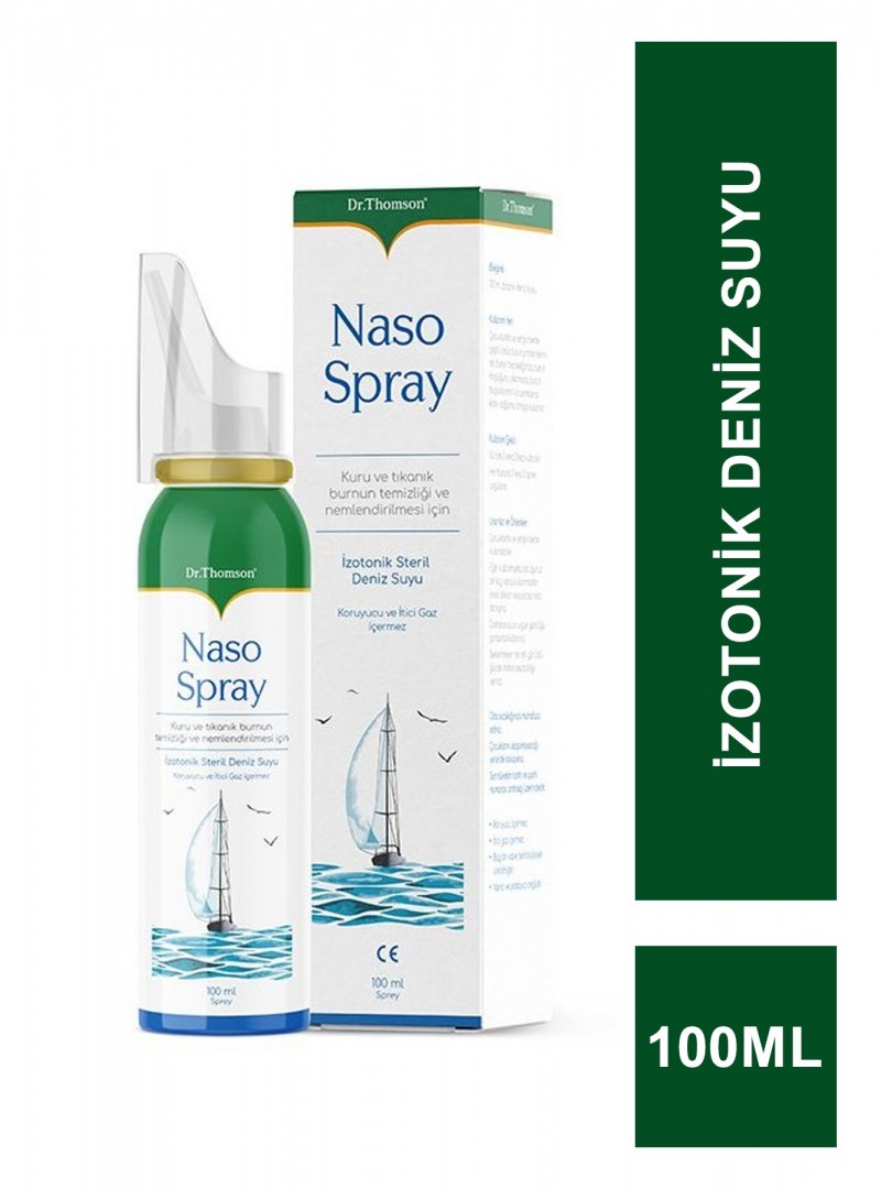 Dr. Thomson Naso Spray ( İzotonik Deniz Suyu ) 100 ml (S.K.T 01-2025)
