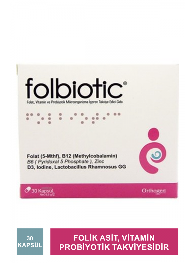 Folbiotic 30 Kapsül