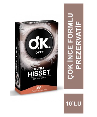 Okey Ultra Hisset 10'lu Prezervatif
