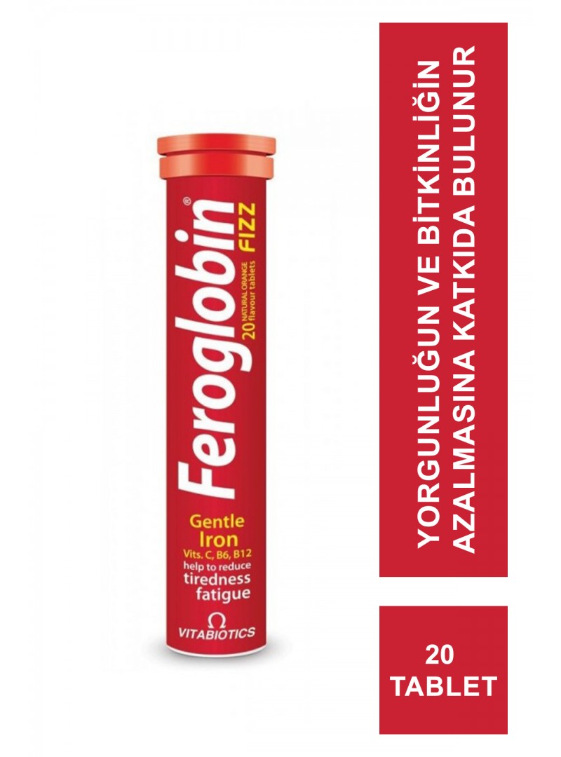 Vitabiotics Feroglobin Fizz Efervesan 20 Tablet