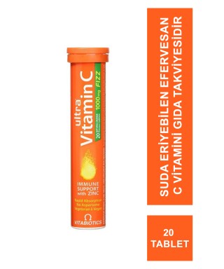Vitabiotics Ultra Vitamin C 1000 mg 20 Tablet