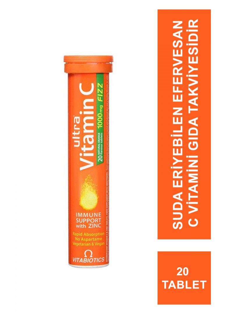Vitabiotics Ultra Vitamin C 1000 mg 20 Tablet