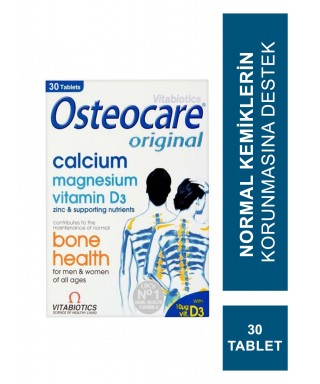 Vitabiotics Osteocare Original 30 Tablet (S.K.T 02-2024)