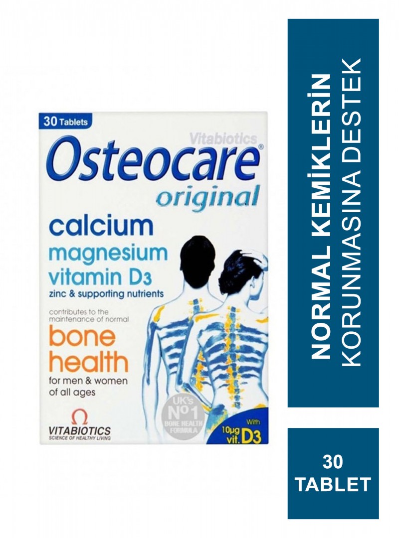 Vitabiotics Osteocare Original 30 Tablet (S.K.T 02-2024)