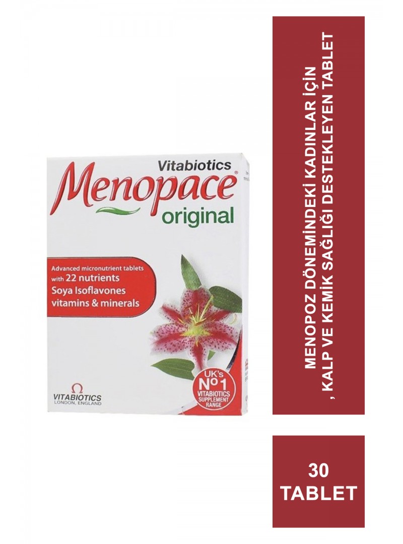 Vitabiotics Menopace Original 30 Tablet