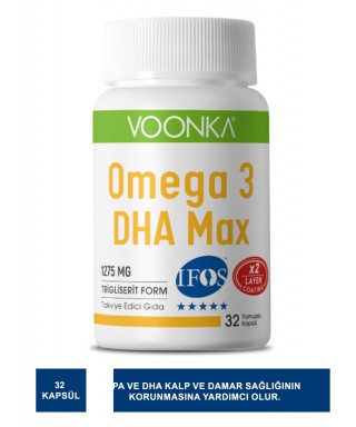 Voonka Omega 3 DHA Max 32 Kapsül